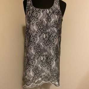 NWOT Collective Concepts black & white tank size M